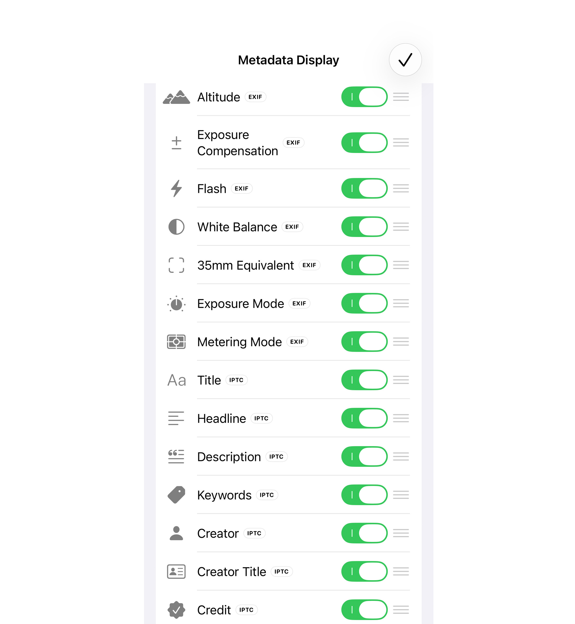 IPTC Metadata