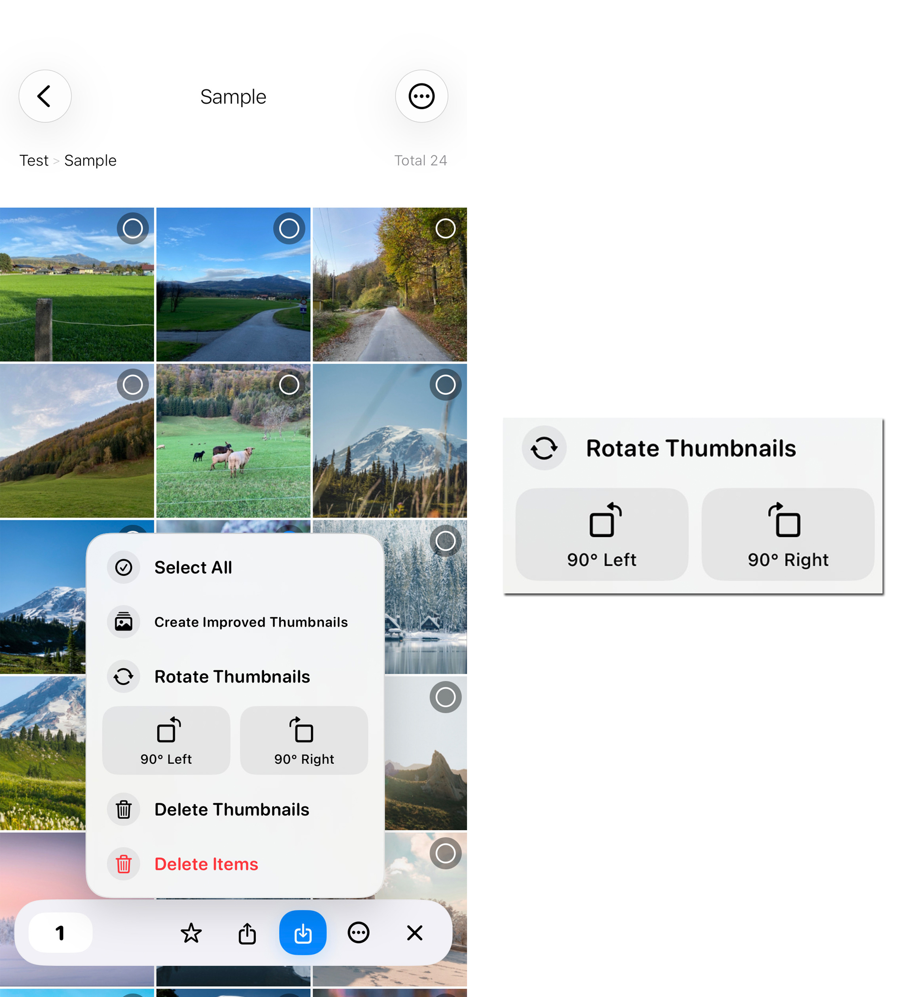 Rotate Generated Thumbnails