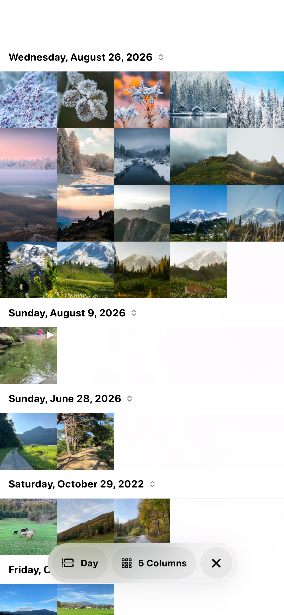 Timeline Viewer screen 2