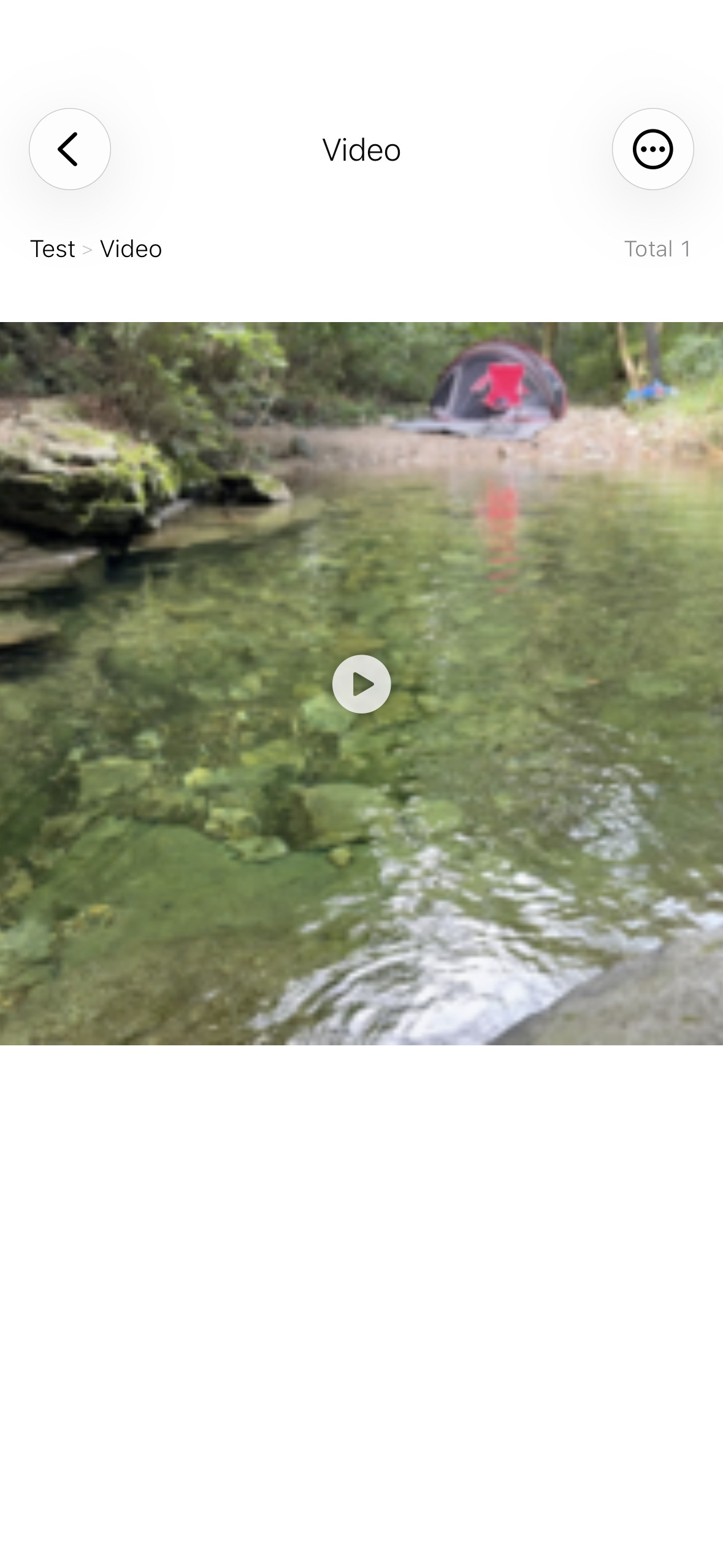 Video thumbnail size limit settings with PRO